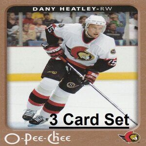 Dany Heatley NHL Hockey Card Collection